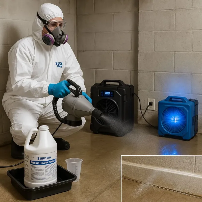 Sanitization and Odor Removal process in Benld, IL