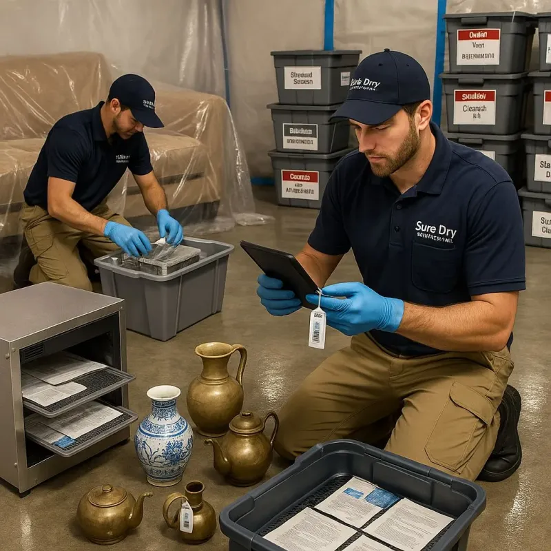 Content Protection and Restoration process in Benld, IL