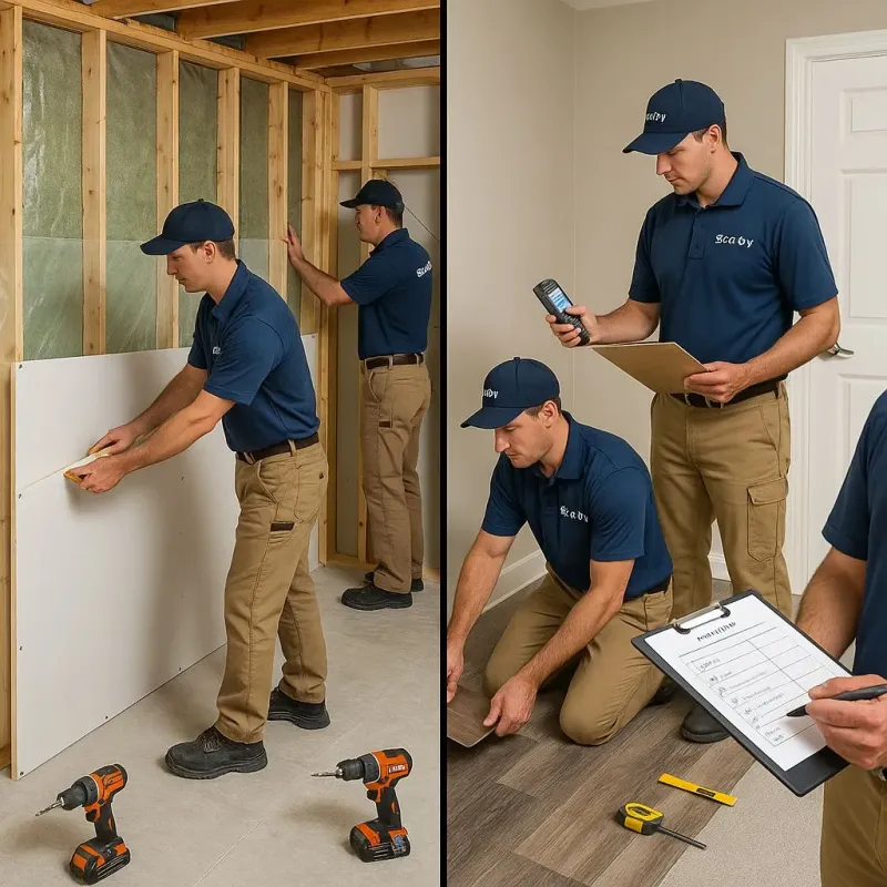 Repairs and Reconstruction process in Benld, IL